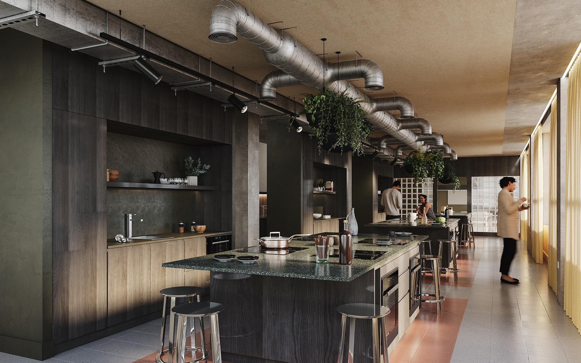 Cook up a feast in the community kitchen